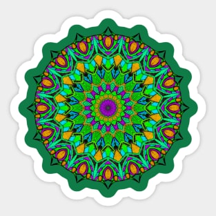 Spiral Mandala Sticker